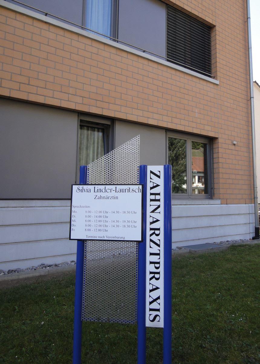 Eingangsberech Praxis Silvia Linder-Lauritsch